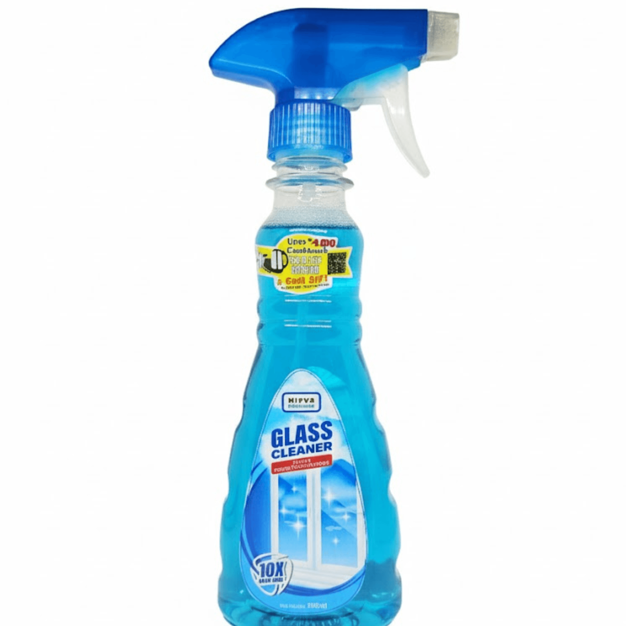 Nirva Glass Cleaner 250ml - Nirva Glass Cleaner is specially formulated to deliver a crystal-clear, streak-free shine on all glass surfaces. Its powerful cleaning action effectively removes dust, fingerprints, smudges, grease, and watermarks, leaving windows, mirrors, glass tables, and display panels sparkling clean. The fast-drying formula ensures a spotless finish without residue, making everyday cleaning quick and effortless. Suitable for both home and office use, Nirva Glass Cleaner helps maintain a fresh, polished appearance with every spray.
